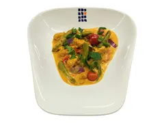 Sojageschnetzeltes in Curryrahm