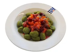 Spinat-Basilikum-Gnocchi