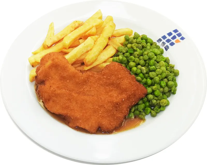 Paniertes Putenschnitzel