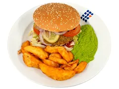 Bulgur-Gemüse-Burger [15]