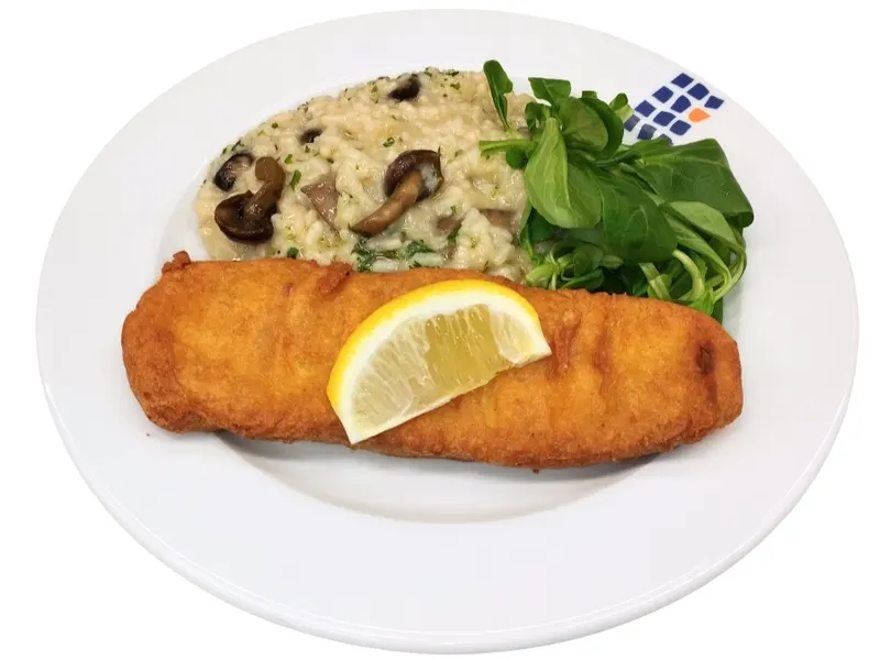 Fischfilet in Eihülle