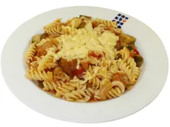 Nudelgratin mit Ratatouille,
